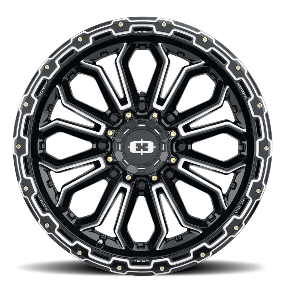 Vision Wheels 405 Korupt Black Milled