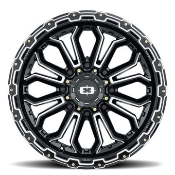 Vision Wheels 405 Korupt Black Milled