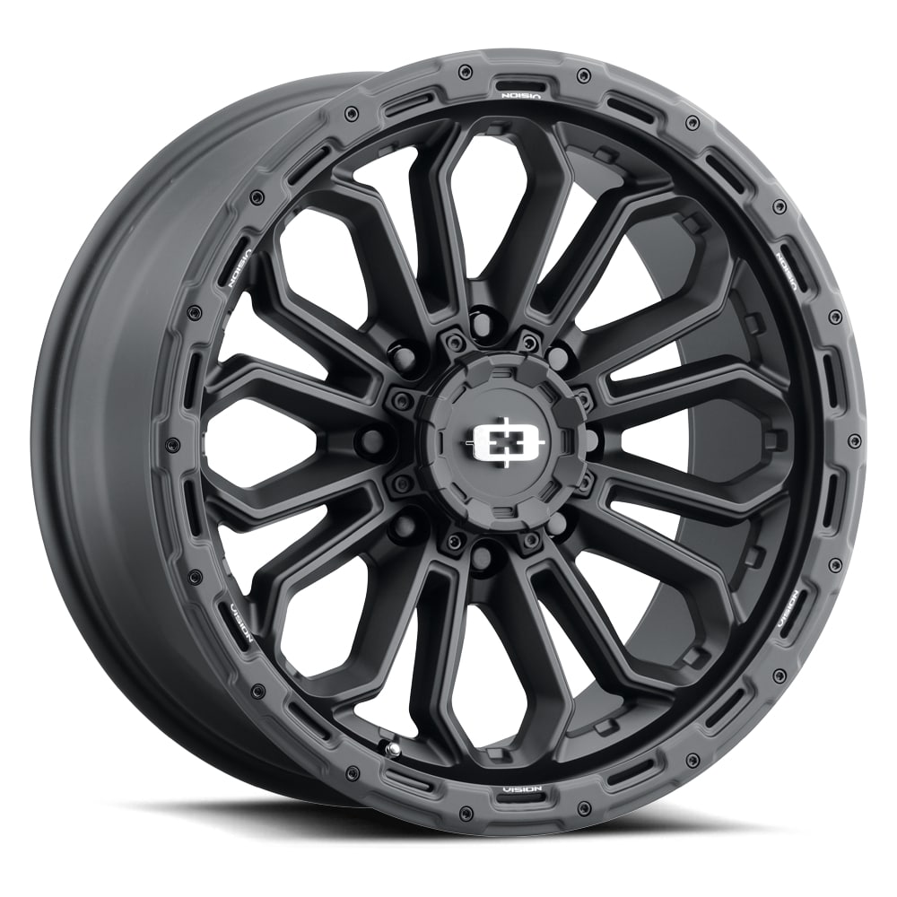 Vision Wheels 405 Korupt Satin Black