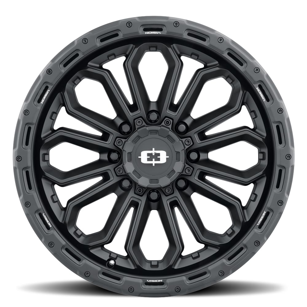 Vision Wheels 405 Korupt Satin Black