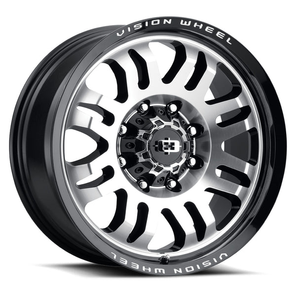Vision Wheels 409 Inferno Black Machined