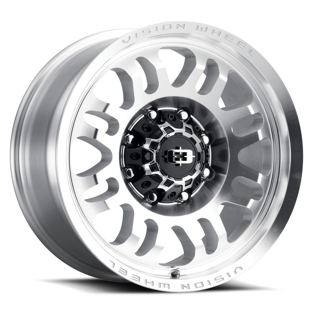 Vision Wheels 409 Inferno Machine Face