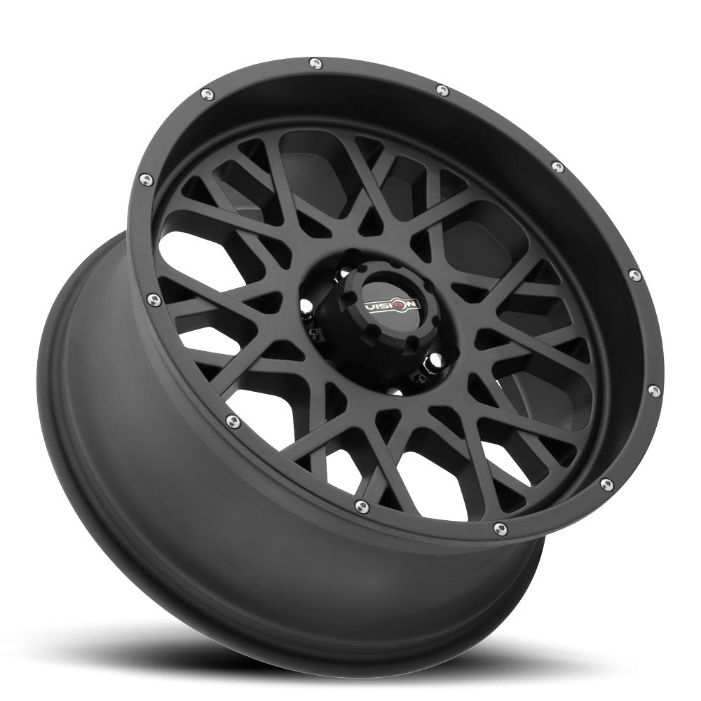 Vision Wheels 412 Rocker Satin Black