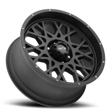 Vision Wheels 412 Rocker Satin Black