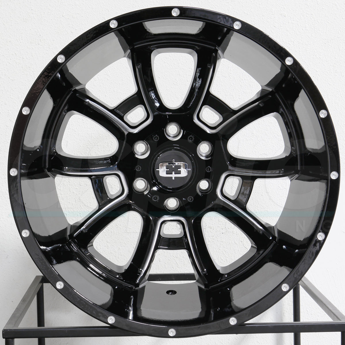 Vision Wheels 415 Bomb Black Milled