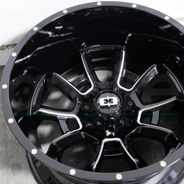 Vision Wheels 415 Bomb Black Milled