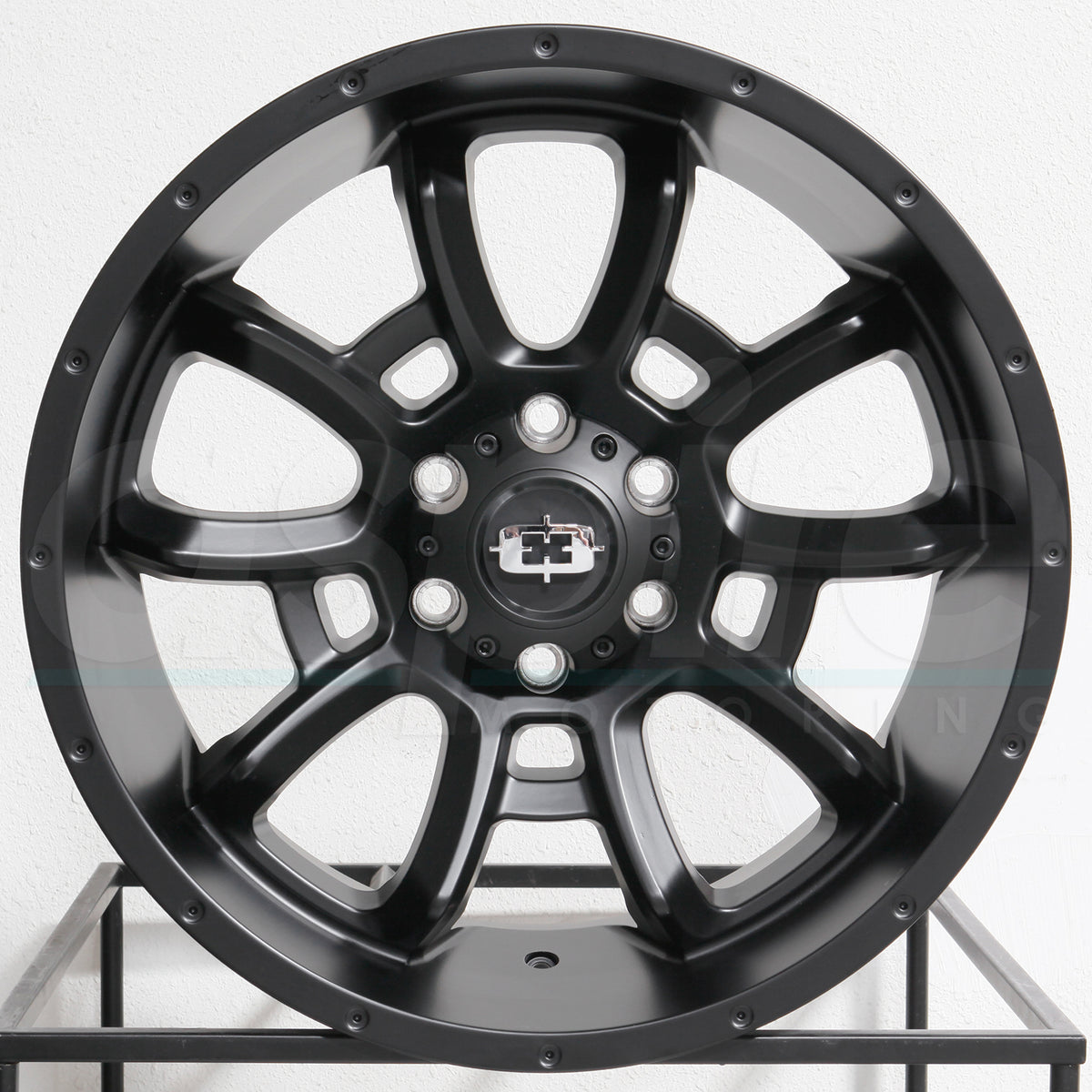 Vision Wheels 415 Bomb Satin Black