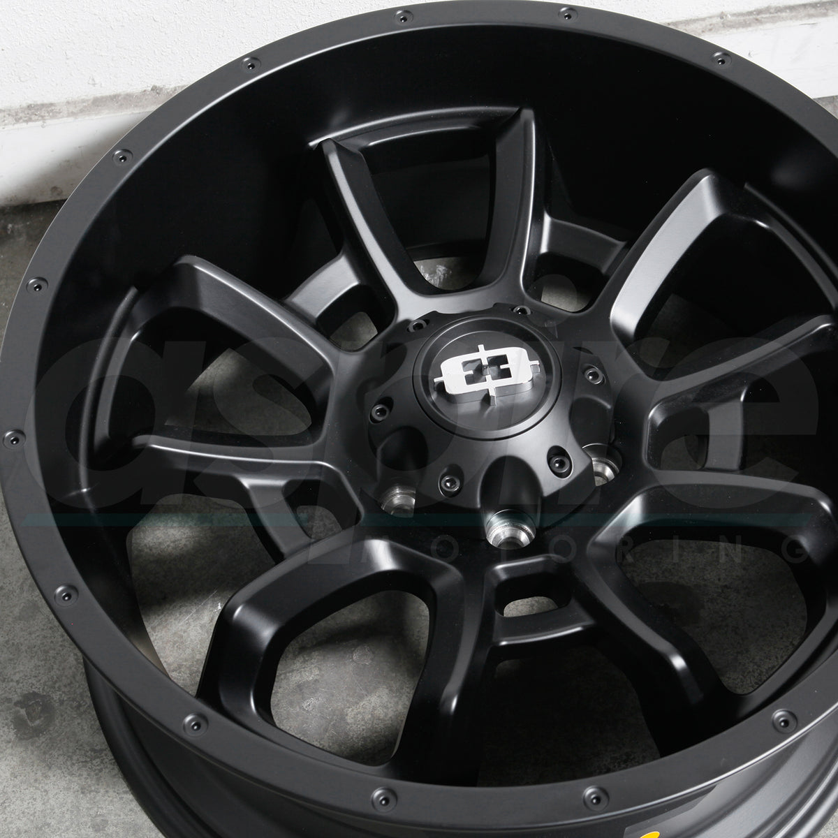 Vision Wheels 415 Bomb Satin Black