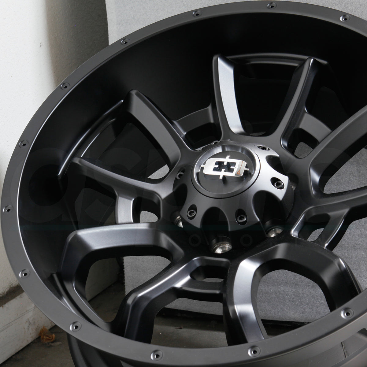 Vision Wheels 415 Bomb Satin Black