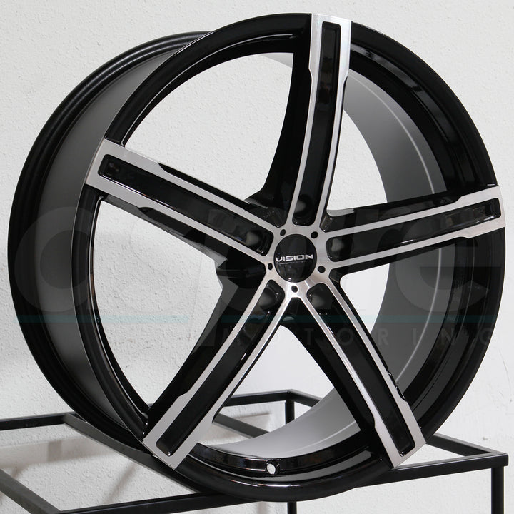 Vision Wheels 469 Boost Black Machined