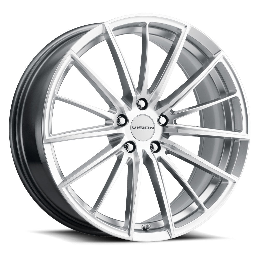 Vision Wheels 473 Axis Hyper Silver