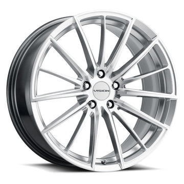 Vision Wheels 473 Axis Hyper Silver