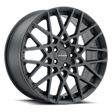 Vision Wheels 474 Recoil Satin Black