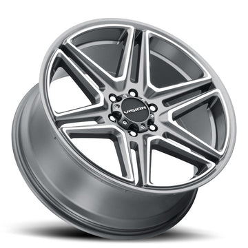 Vision Wheels 476 Wedge Gunmetal