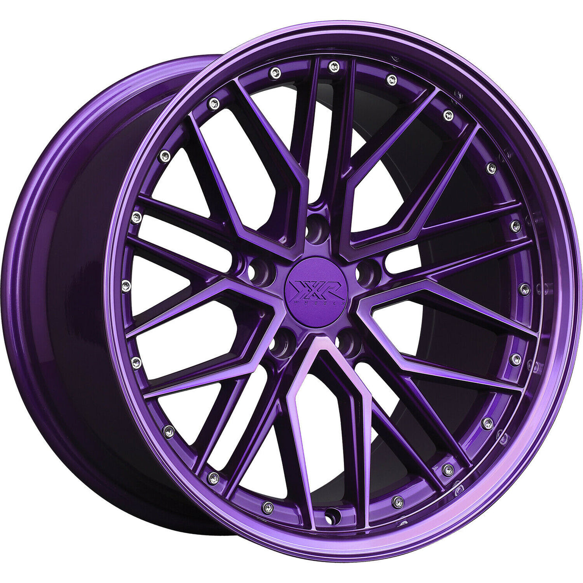 XXR Wheels 571 Diamond Cut Purple - Wheels Outlet