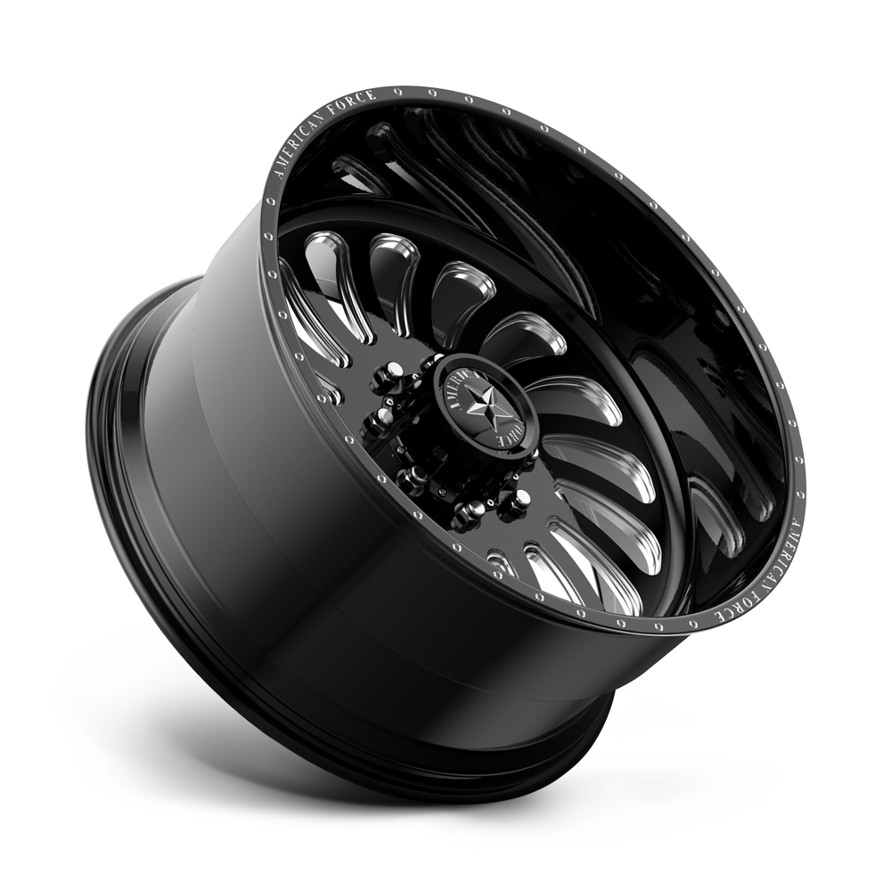 American Force Wheels Afw Flex Ss Gloss Black Machined