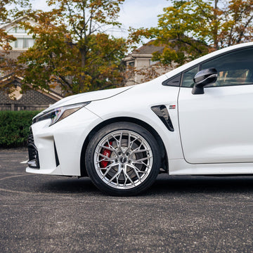 F1R Wheels FS3 Machine Silver