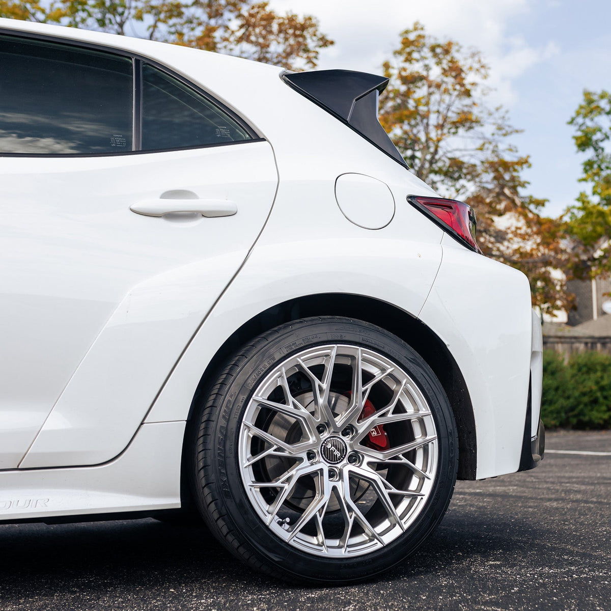 F1R Wheels FS3 Machine Silver