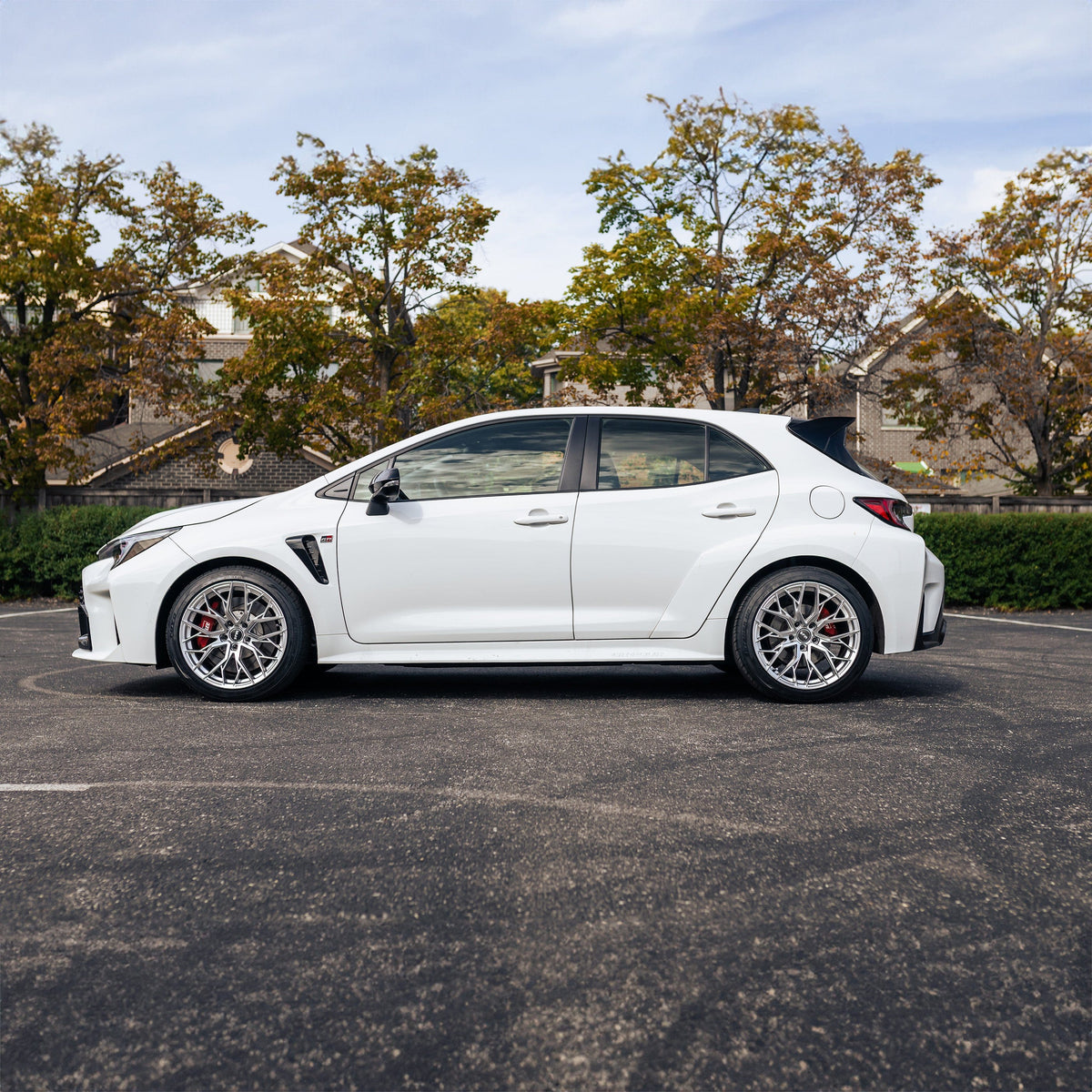 F1R Wheels FS3 Machine Silver