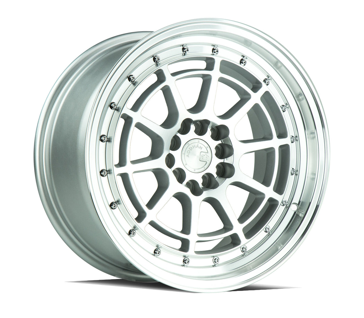 Aodhan Wheels AH04 Silver Machined Lip