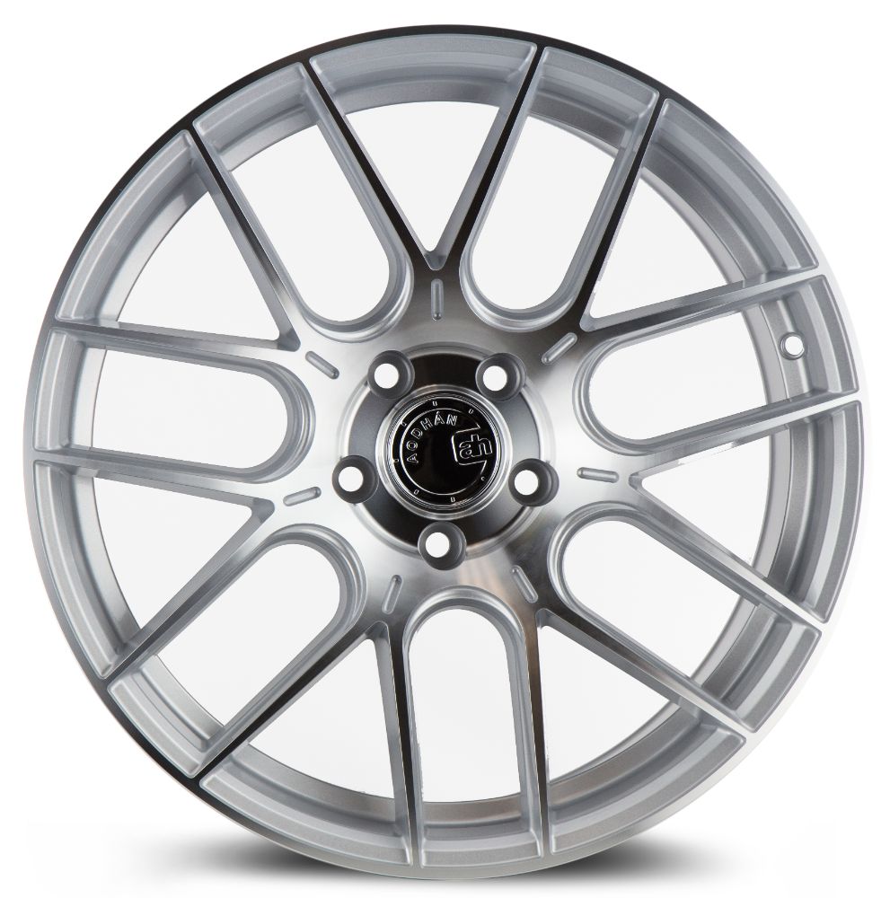 Aodhan Wheels AH-X Silver Machined