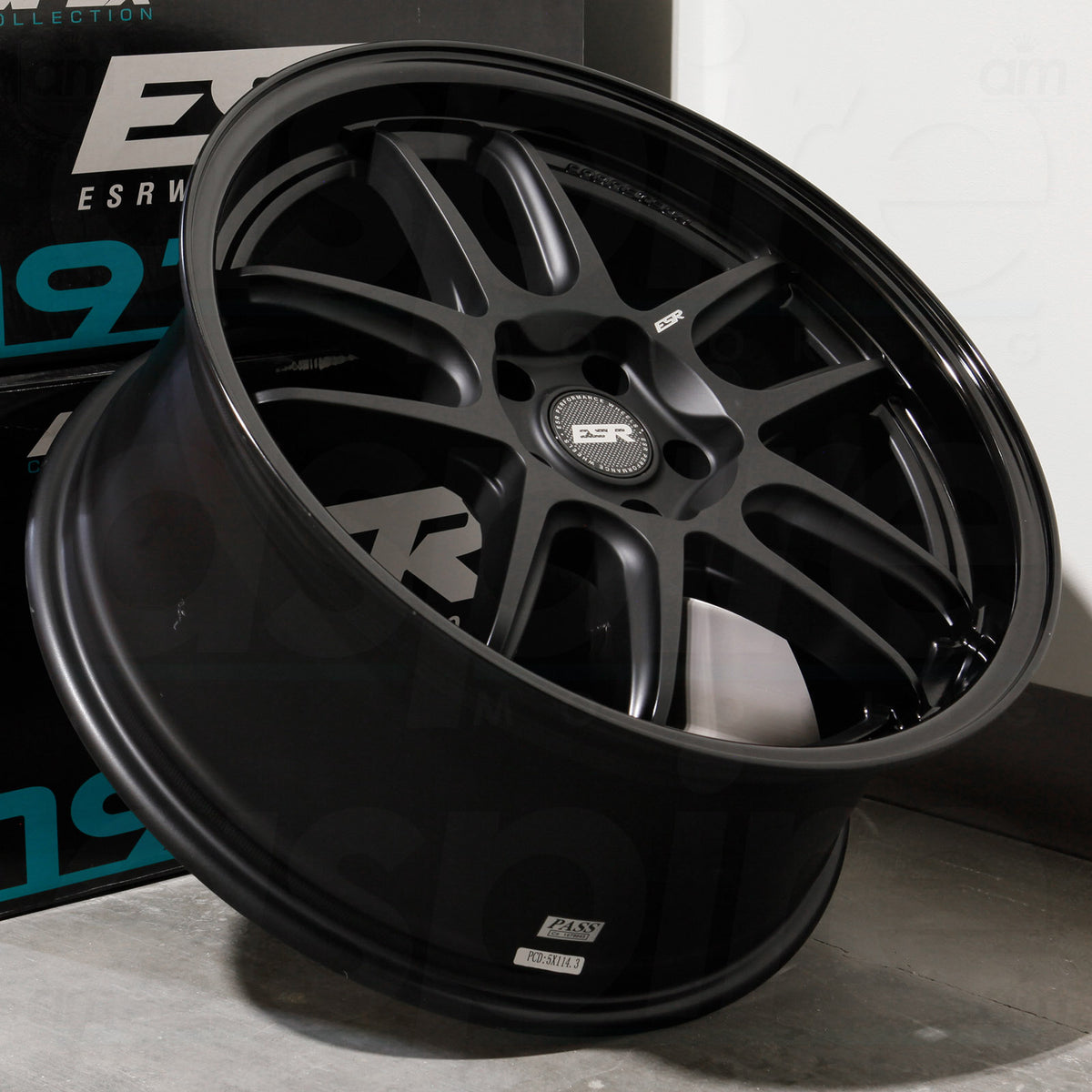 ESR Wheels AP8 Black