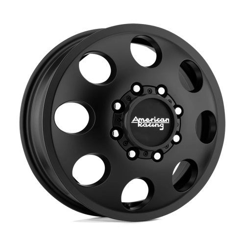 American Racing Wheels AR204 Baja Dually Satin Black