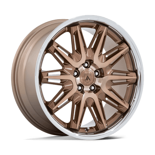 Asanti Wheels AB047 Imperator Bronze Machined with Stainless Steel Lip
