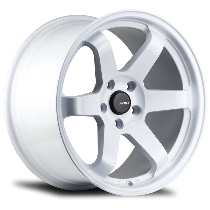 AVID1 Wheels AV06 White