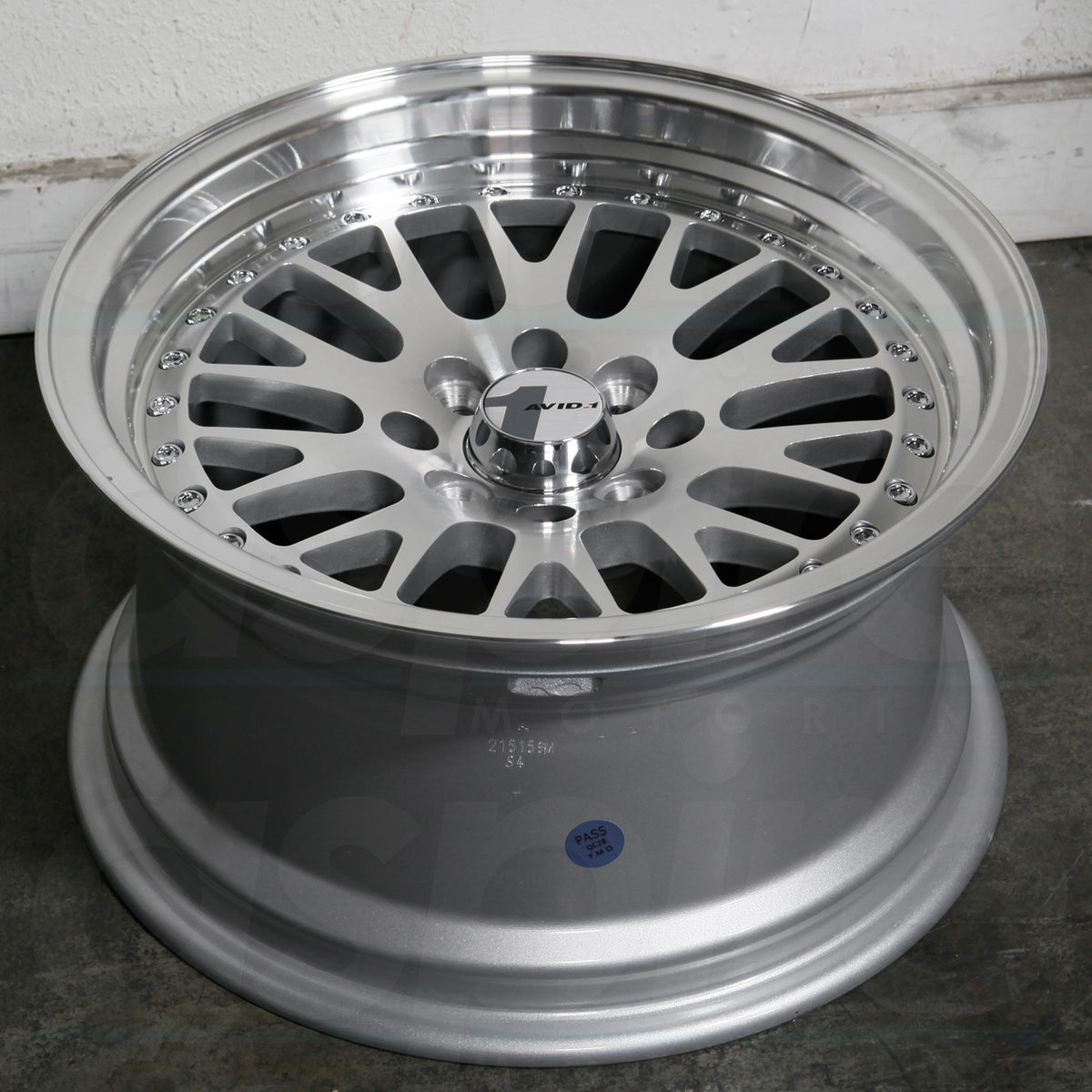 AVID1 Wheels AV12 Silver Machined