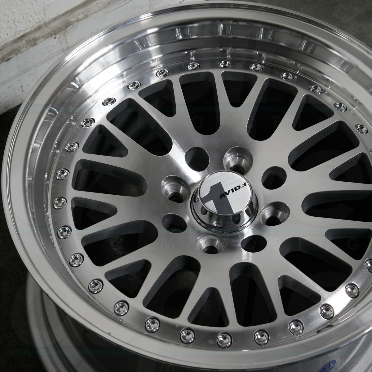 AVID1 Wheels AV12 Silver Machined