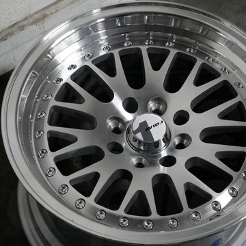 AVID1 Wheels AV12 Silver Machined