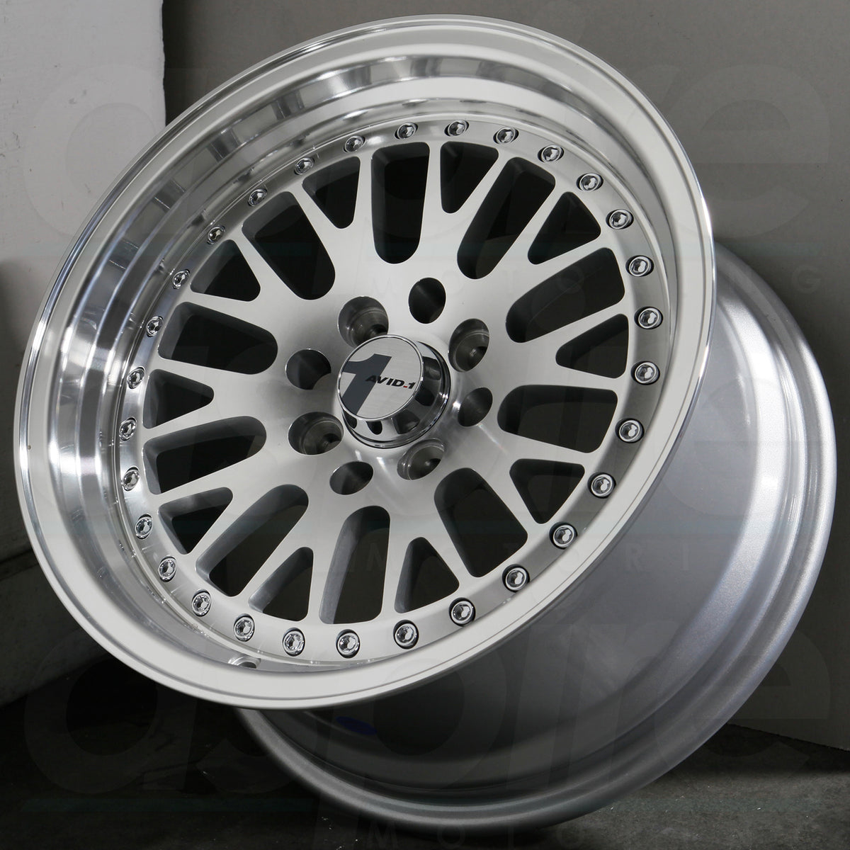 AVID1 Wheels AV12 Silver Machined