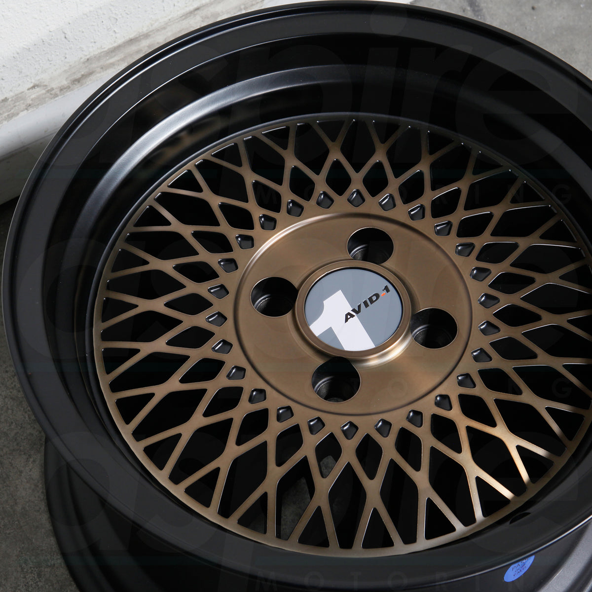 AVID1 Wheels AV18 Bronze Black Lip
