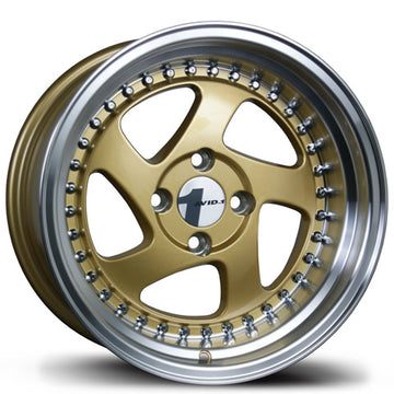 AVID1 Wheels AV19 Gold Machined Lip