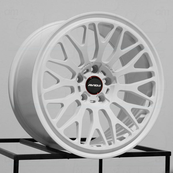 AVID1 Wheels AV44 White