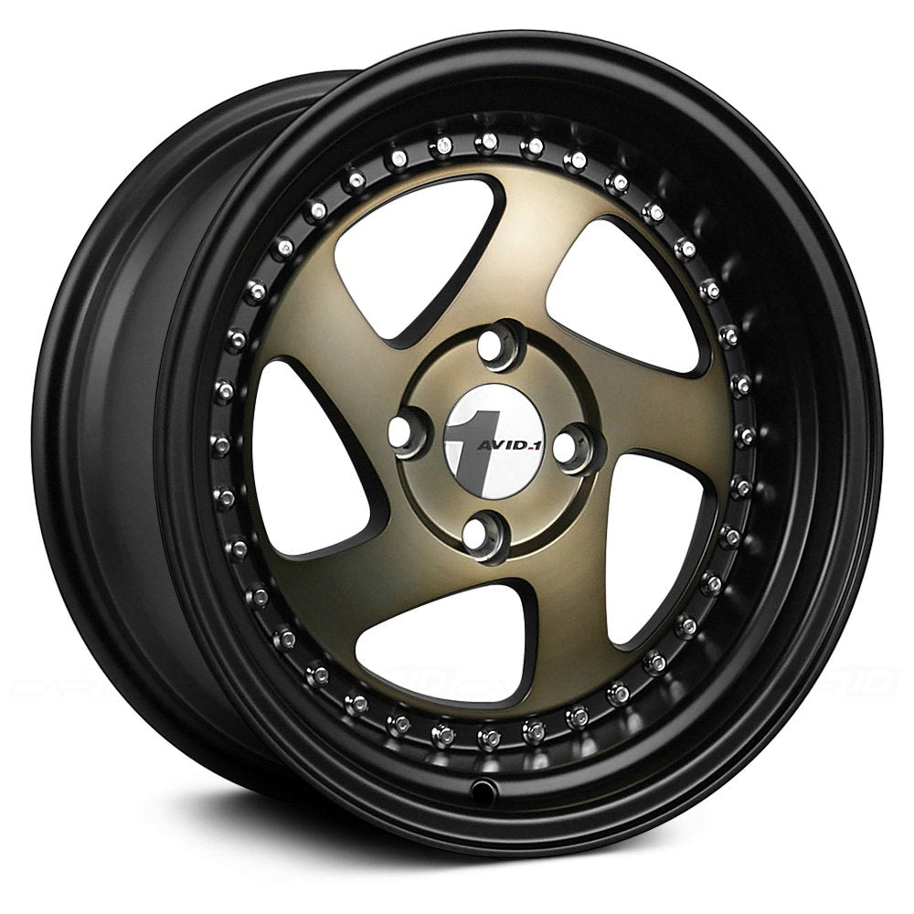 AVID1 Wheels AV19 Bronze Black Lip