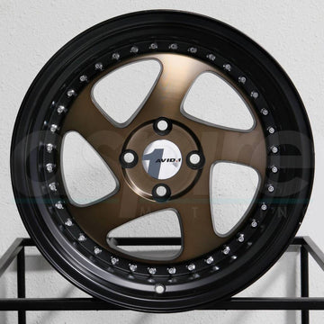 AVID1 Wheels AV19 Bronze Black Lip