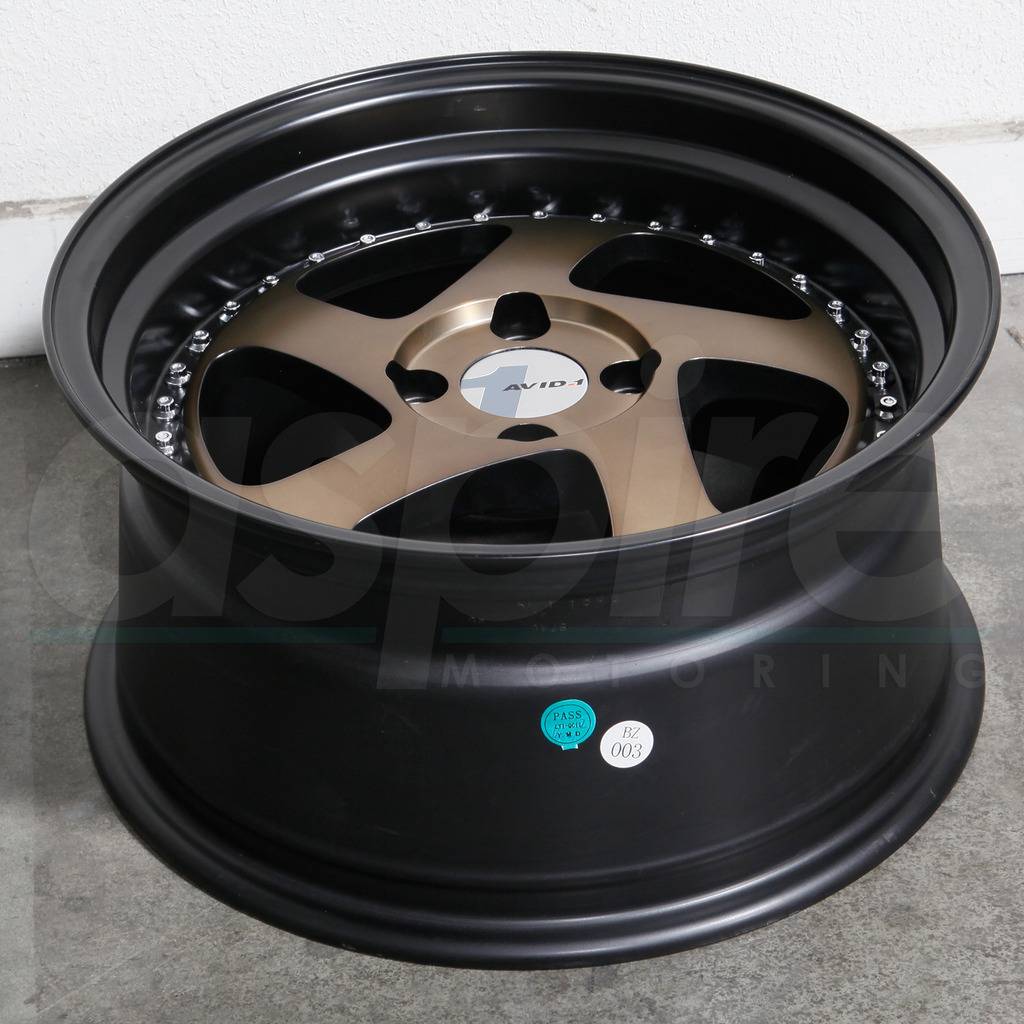 AVID1 Wheels AV19 Bronze Black Lip