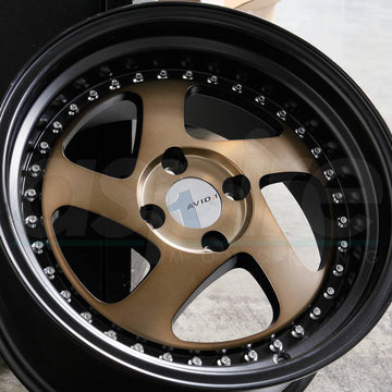 AVID1 Wheels AV19 Bronze Black Lip