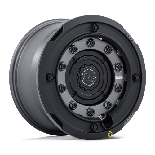 Black Rhino Wheels BR027 Arx Gun Black with Matte Black Ring
