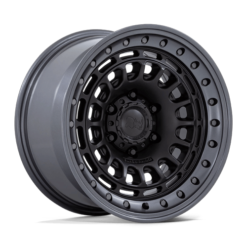 Black Rhino Wheels BR014 Sahara Matte Black with Gunmetal Lip