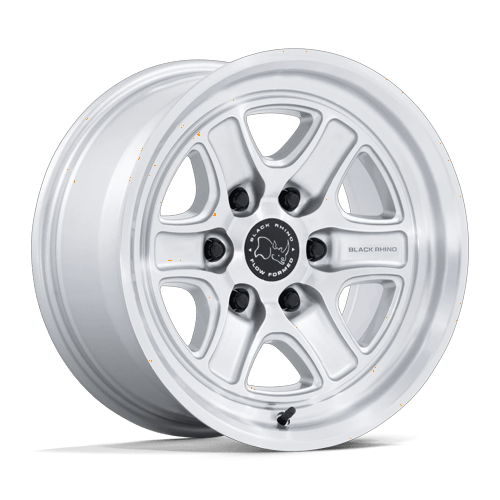 Black Rhino Wheels BR032 Echo Gloss Silver with Machined Face