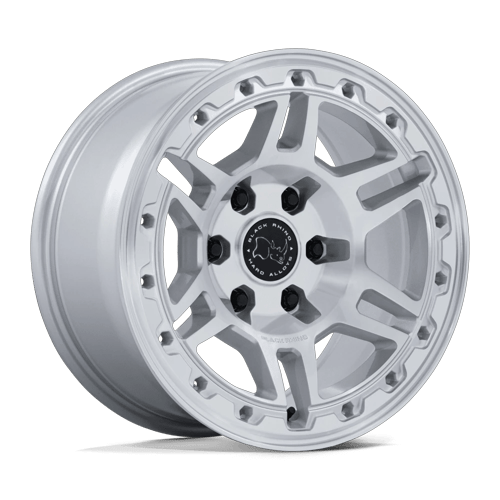 Black Rhino Wheels BR039 Vanguard Gloss Silver with Machined Face