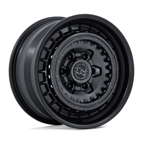 Black Rhino Wheels BR601 Bastion Gun Black with Matte Black Lip