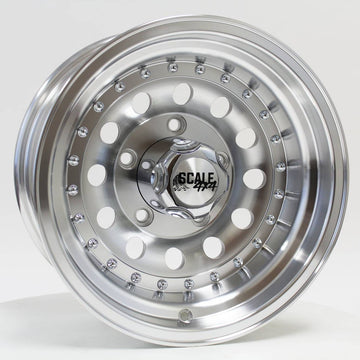 Scale Wheels Bandit II Machined Clear Coat