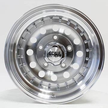 Scale Wheels Bandit II Machined Clear Coat