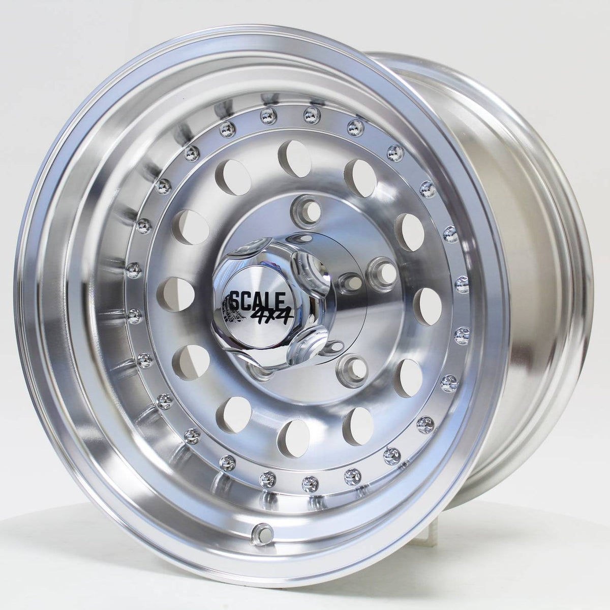 Scale Wheels Bandit II Machined Clear Coat