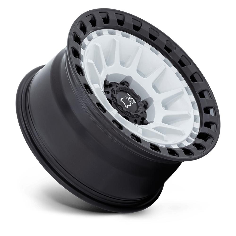 Black Rhino Wheels Barrage White on Black
