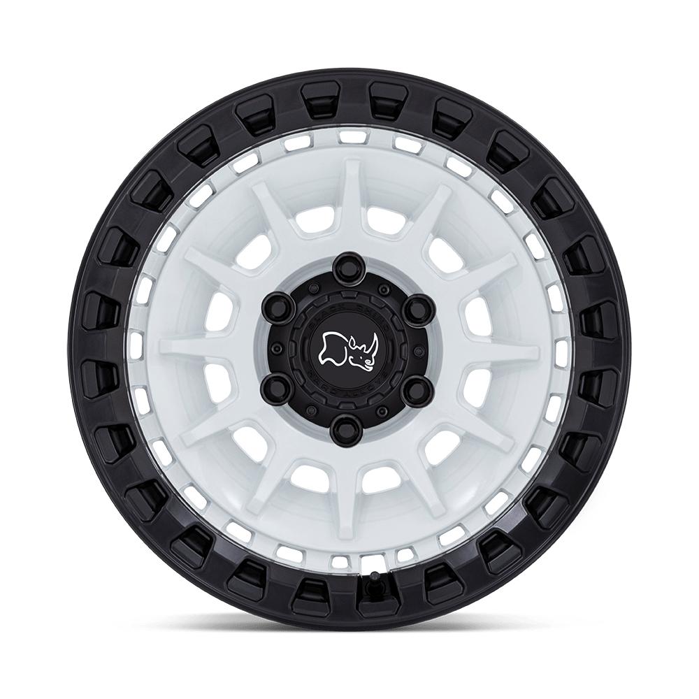 Black Rhino Wheels Barrage White on Black